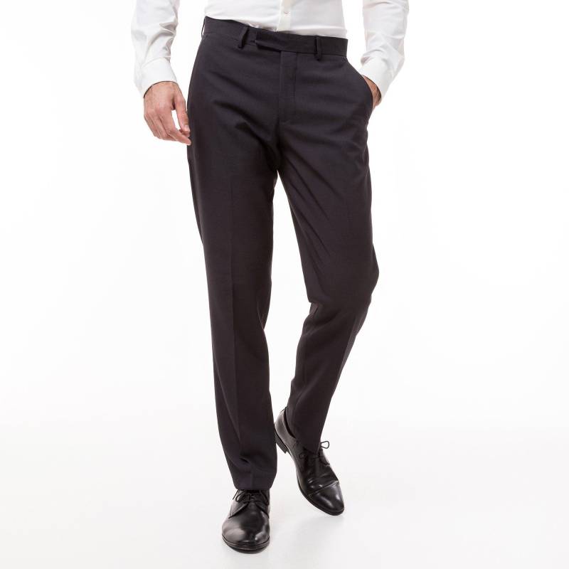 Anzughose, Modern Fit Herren Anthrazit 44 von Manor Man