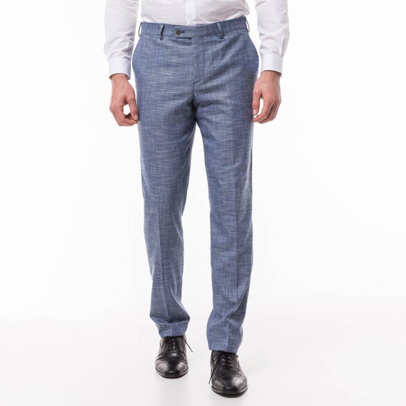 Anzughose, Modern Fit Herren Hellblau 58 von Manor Man