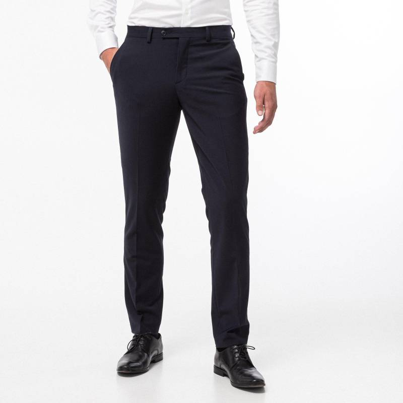 Anzughose, Modern Fit Herren Marine 24 von Manor Man