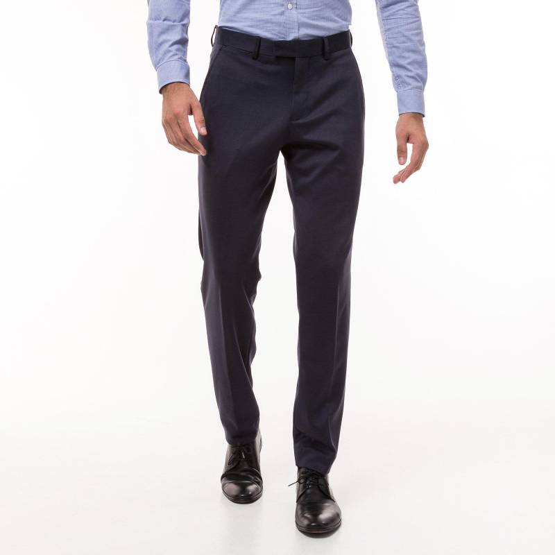 Anzughose, Modern Fit Herren Marine 44 von Manor Man