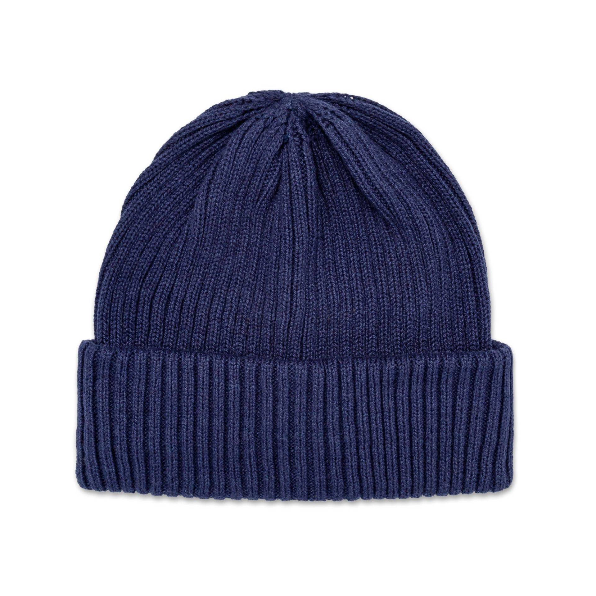 Beanie Herren Azurblau ONE SIZE von Manor Man