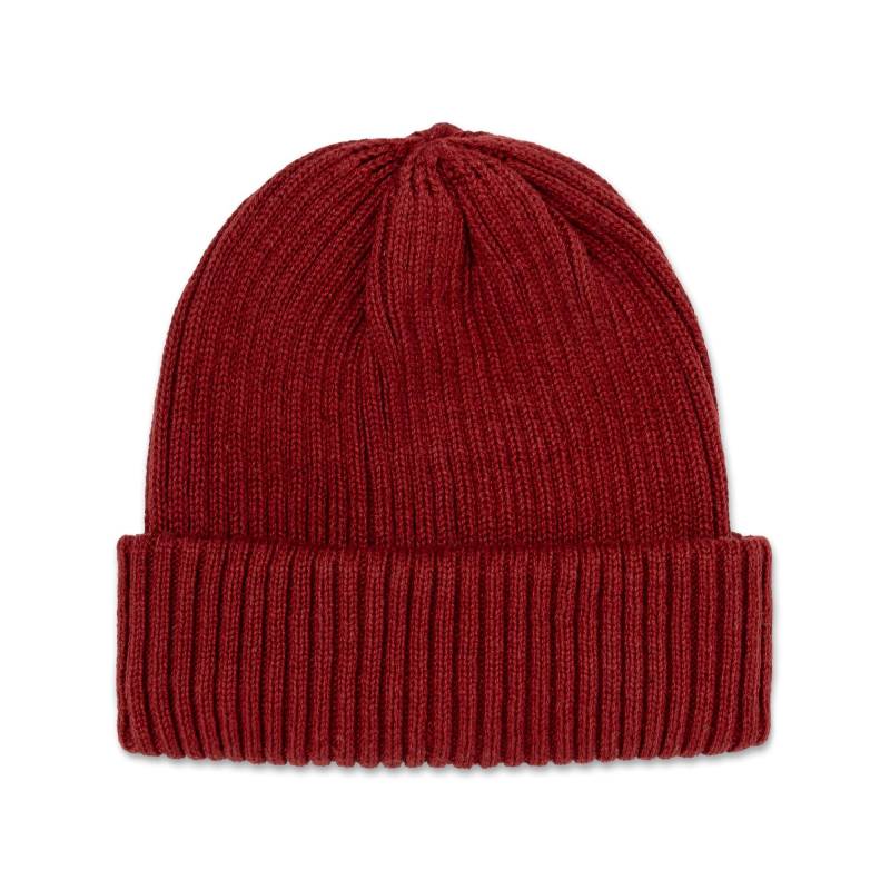 Beanie Herren Bordeaux ONE SIZE von Manor Man