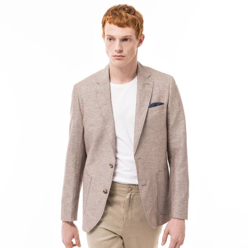 Blazer Herren Beige 54 von Manor Man