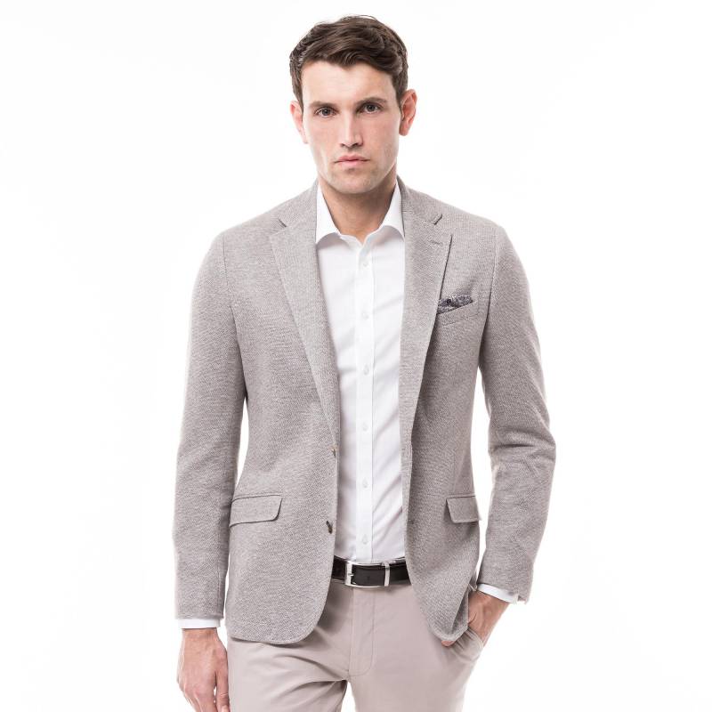 Blazer Herren Grau Melange 56 von Manor Man