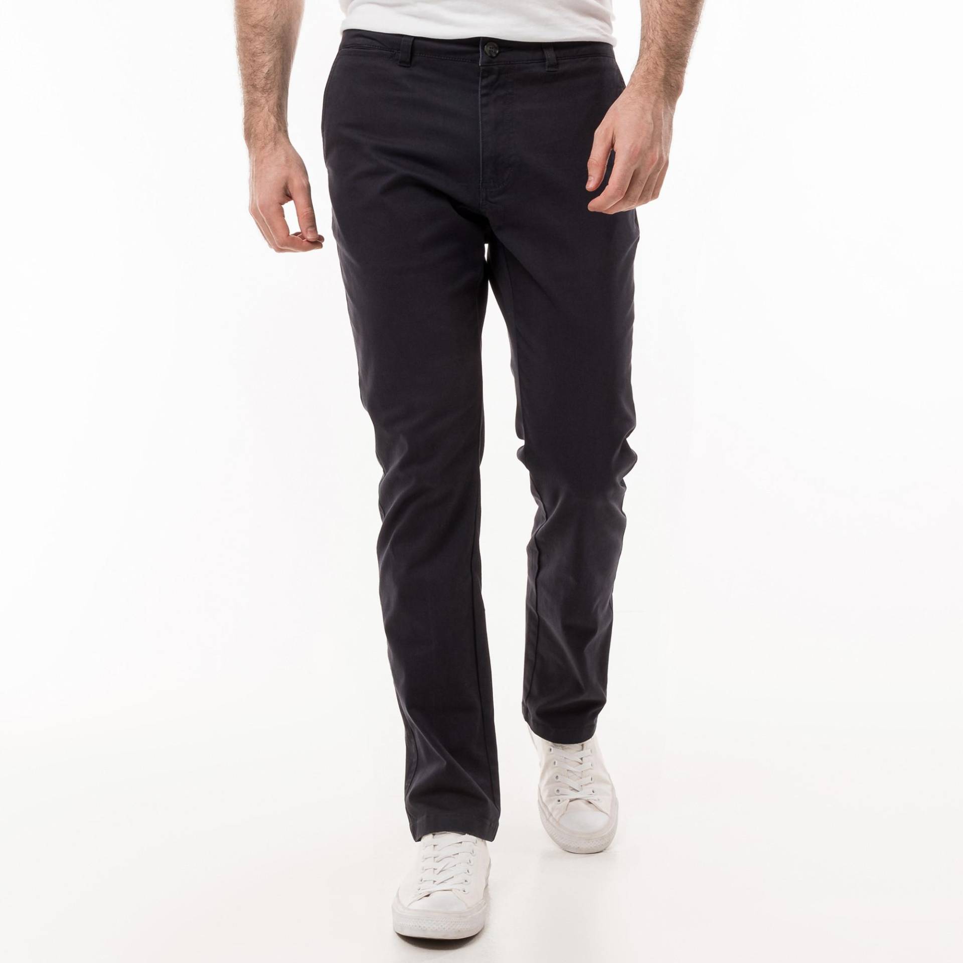 Manor Man - Chinohose, Regular Fit, für Herren, Marine, Größe W40/L34 von Manor Man