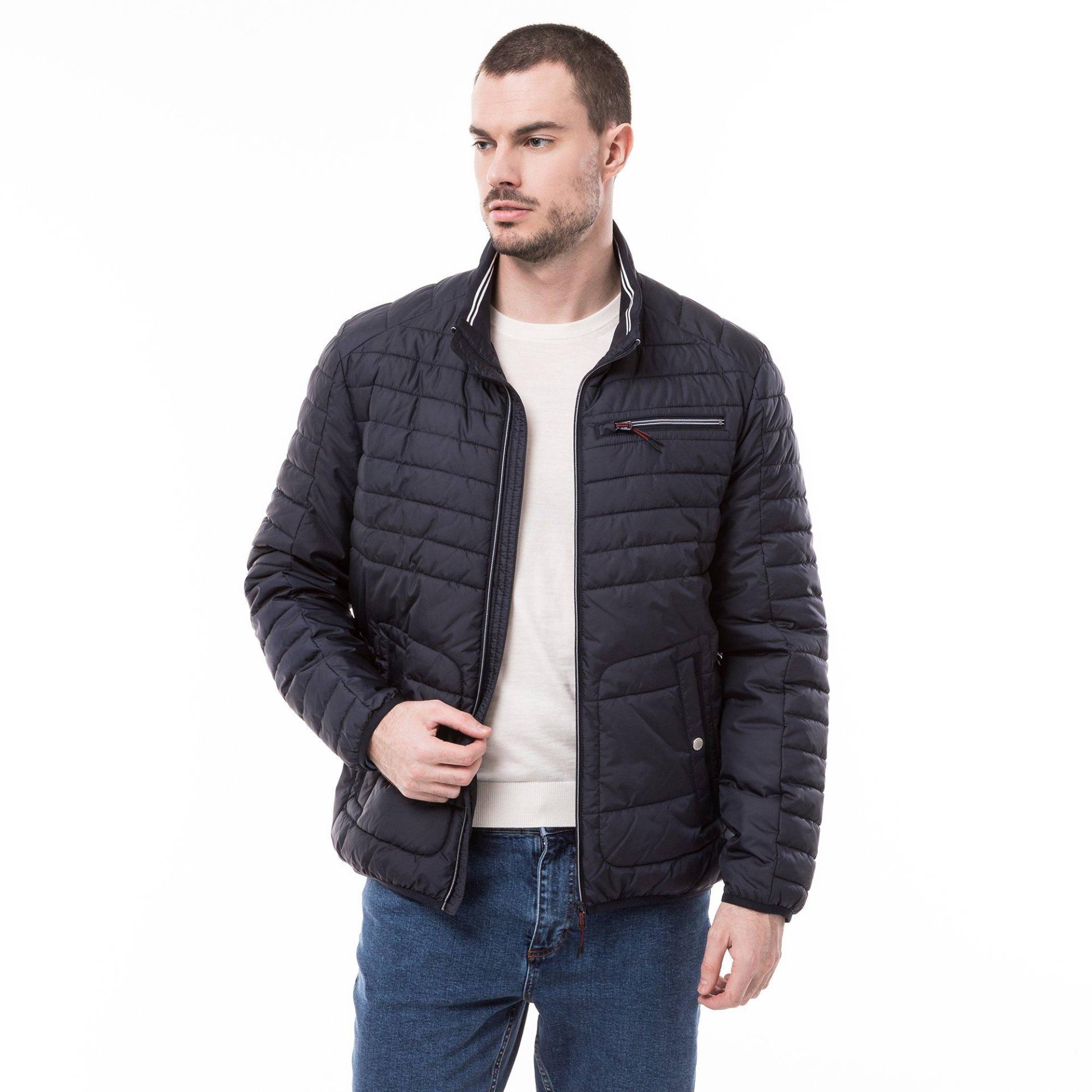 Jacke, Wattiert Ohne Kapuze Herren Marine XL von Manor Man