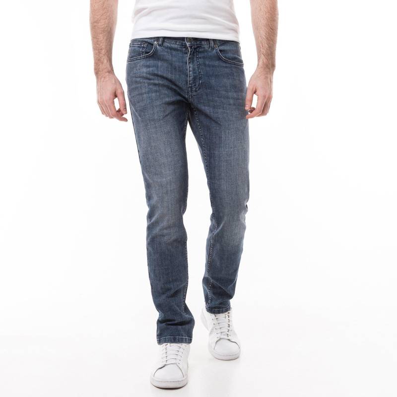 Manor Man - Jeans, Slim Fit, für Herren, Blau Denim, Größe W36/L32 von Manor Man