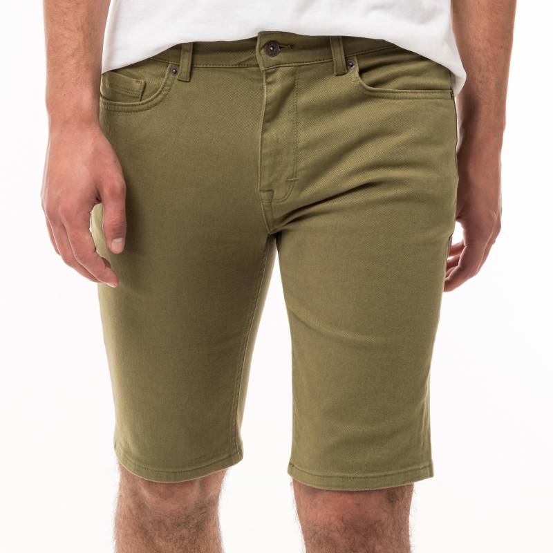 Jeansshorts Herren Khaki XXL von Manor Man