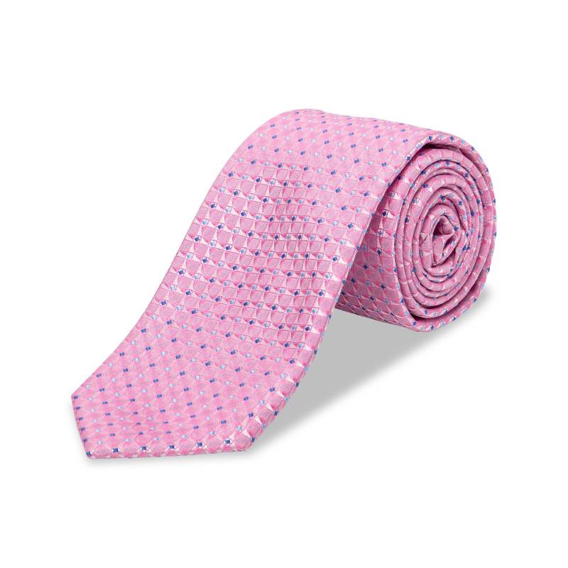 Krawatte Herren Rosa ONE SIZE von Manor Man