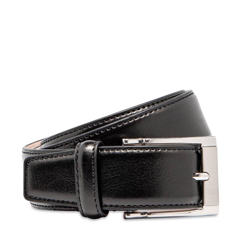 Ledergürtel Herren Black 115 von Manor Man