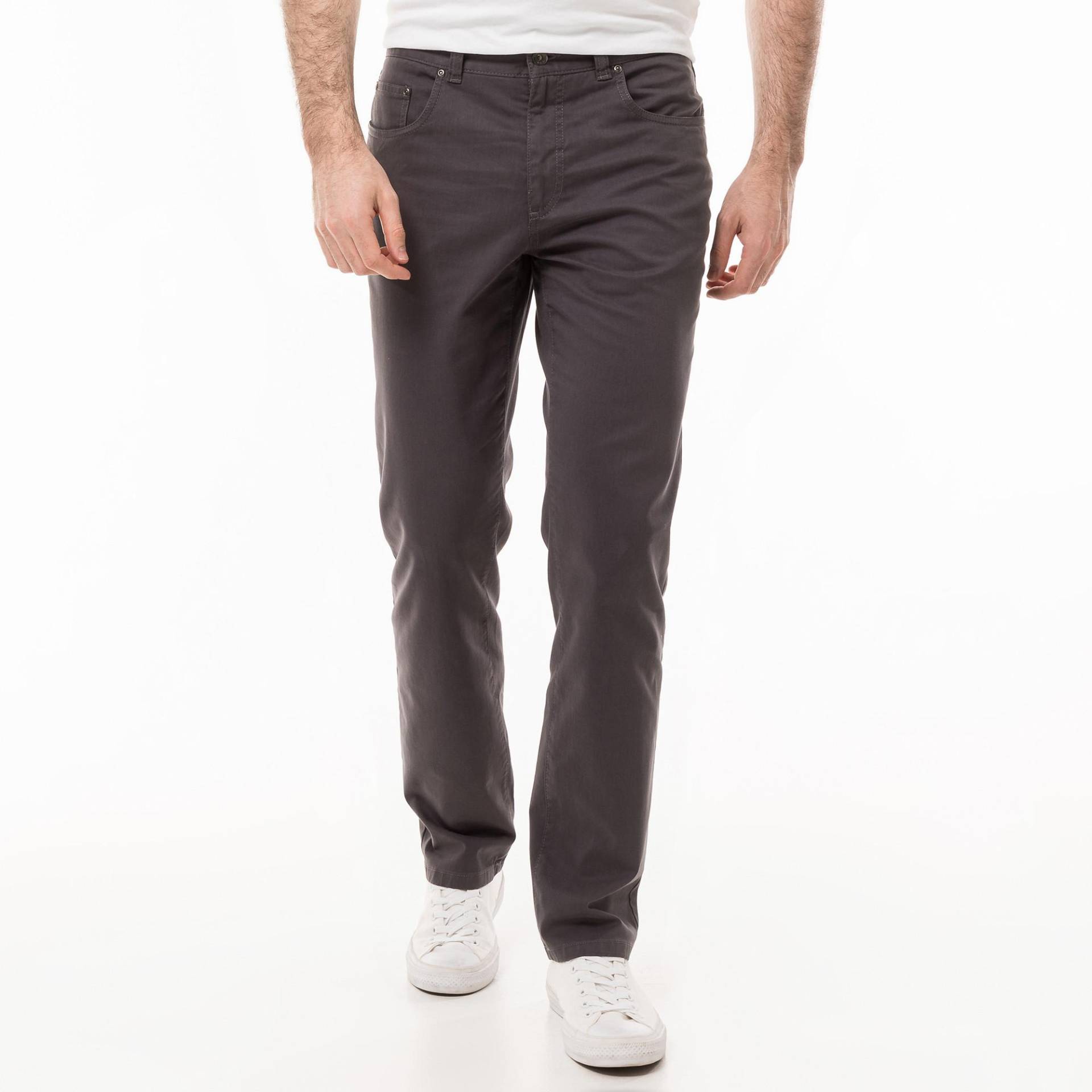 Manor Man - Five-Pocket, Comfort Stretch, für Herren, Grau, Größe W38/L34 von Manor Man