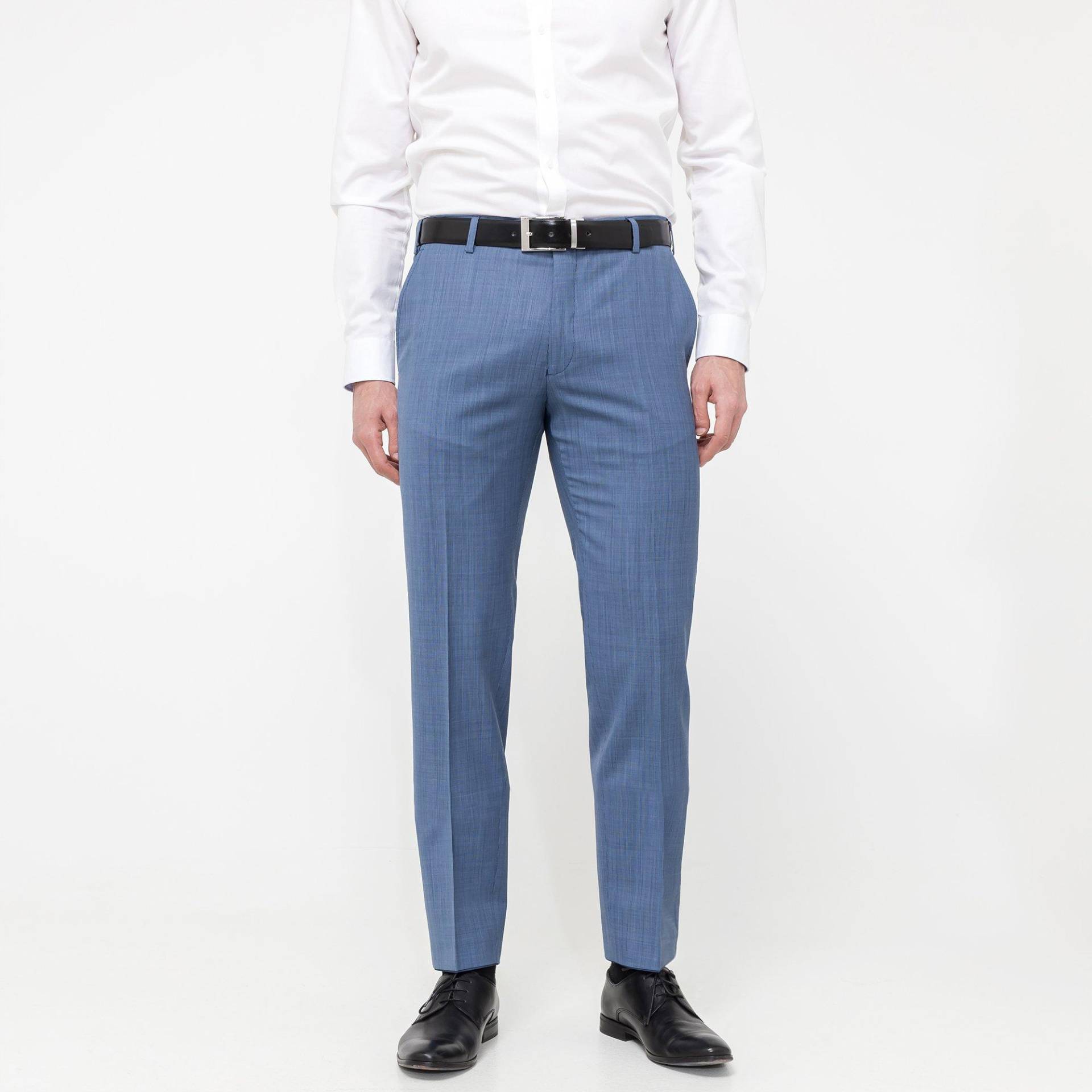 Hose, Modern Fit Herren Blau 58 von Manor Man