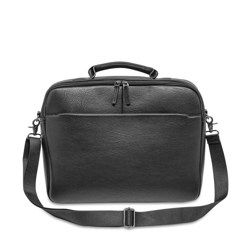 Messenger Bag Herren Black ONE SIZE von Manor Man