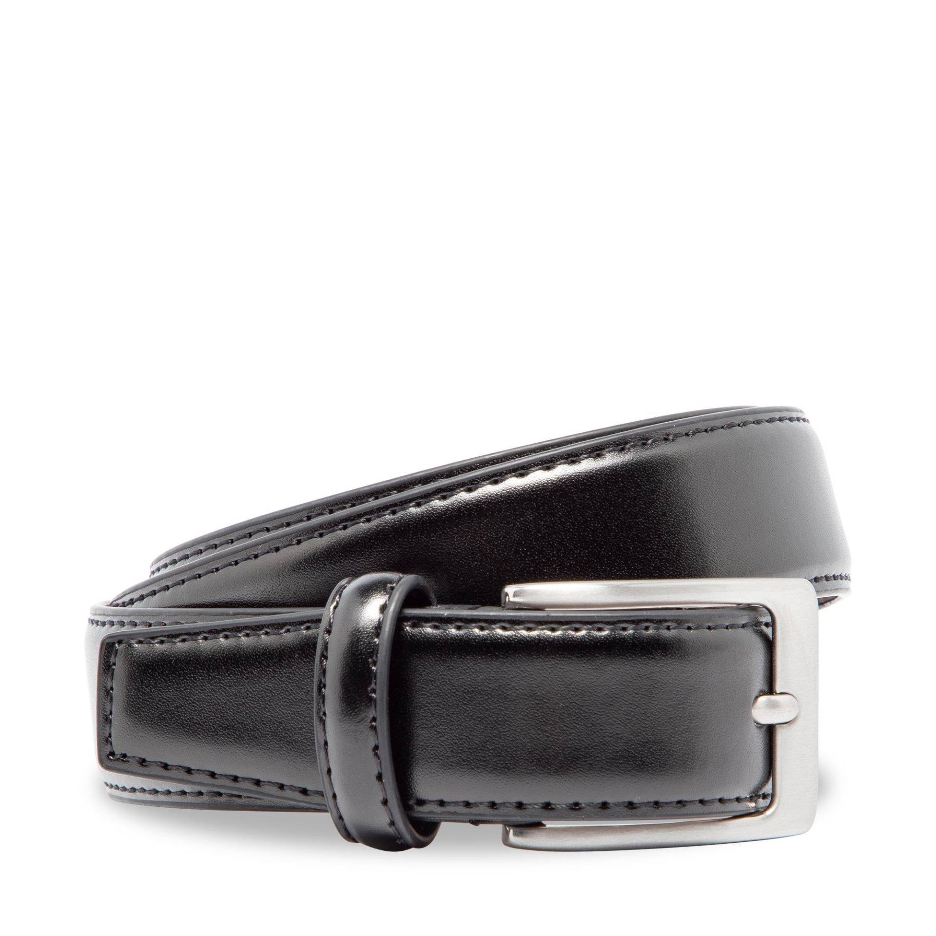 Ledergürtel Herren Black 105 von Manor Man