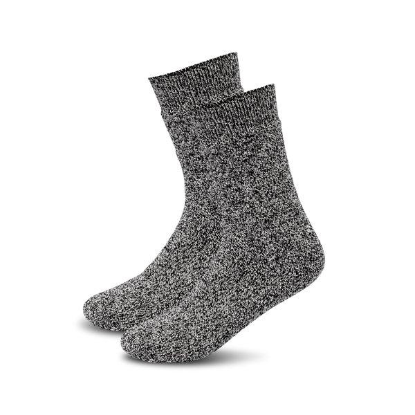 Duopack, Wadenlange Socken Herren Anthrazit 39-42 von Manor Man