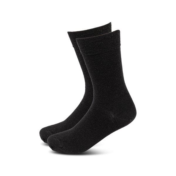 Duopack, Wadenlange Socken Herren Black 39-42 von Manor Man