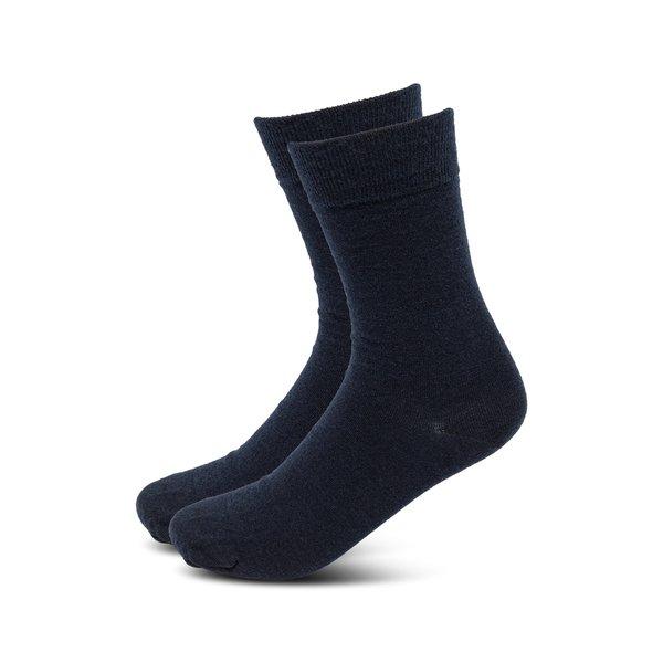 Duopack, Wadenlange Socken Herren Marine 39-42 von Manor Man