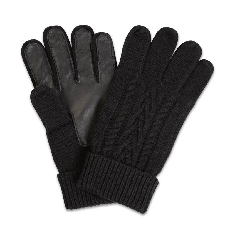 Fingerhandschuhe Herren Black L/XL von Manor Man