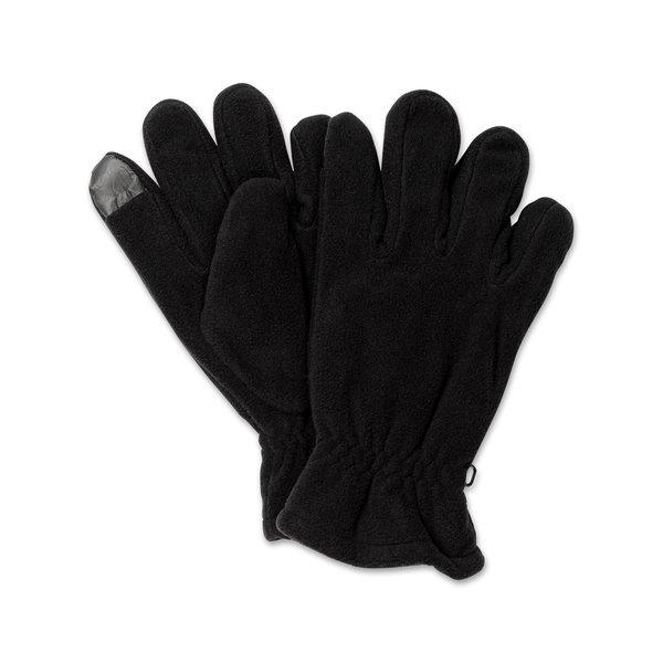 Fingerhandschuhe Herren Black S/M von Manor Man