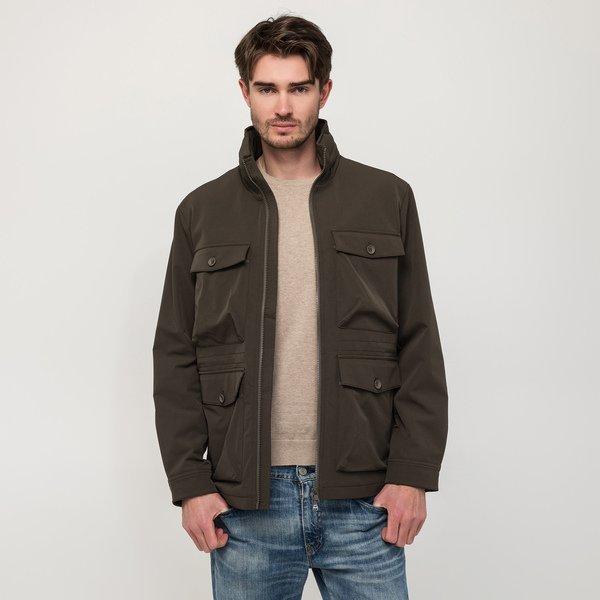 Fieldjacke Mit Kapuze Herren Braun S von Manor Man