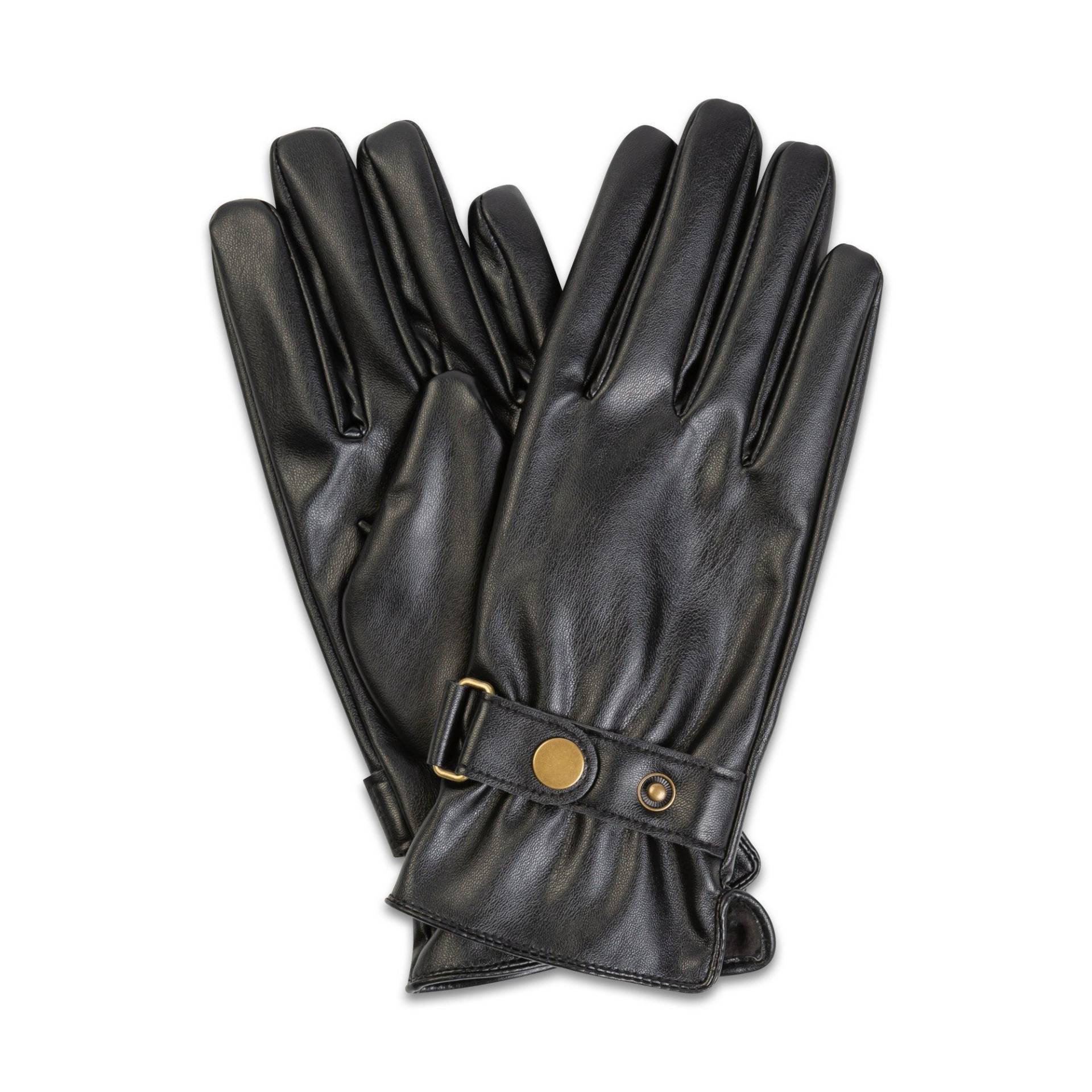 Fingerhandschuhe Herren Black XL von Manor Man