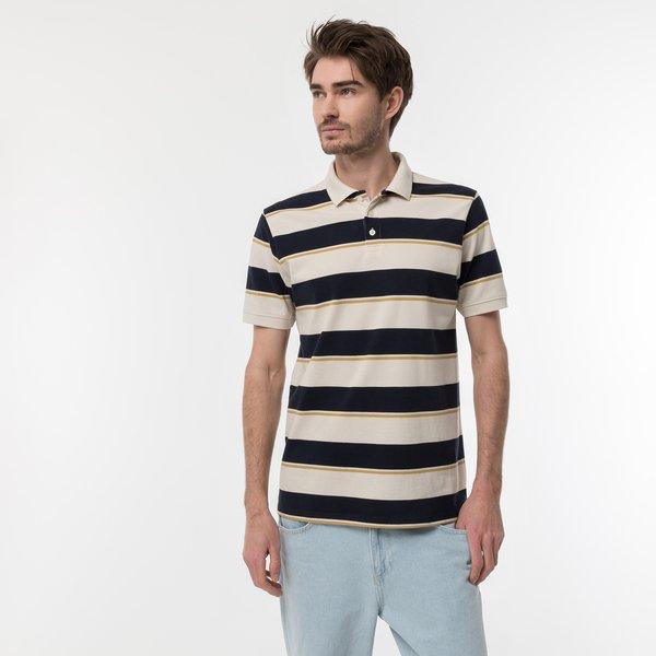 Poloshirt, Kurzarm Herren Marine XXL von Manor Man