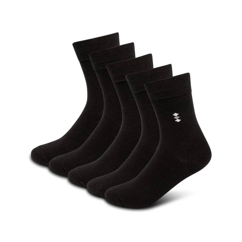 Multipack, Socken Herren Black 39-42 von Manor Man