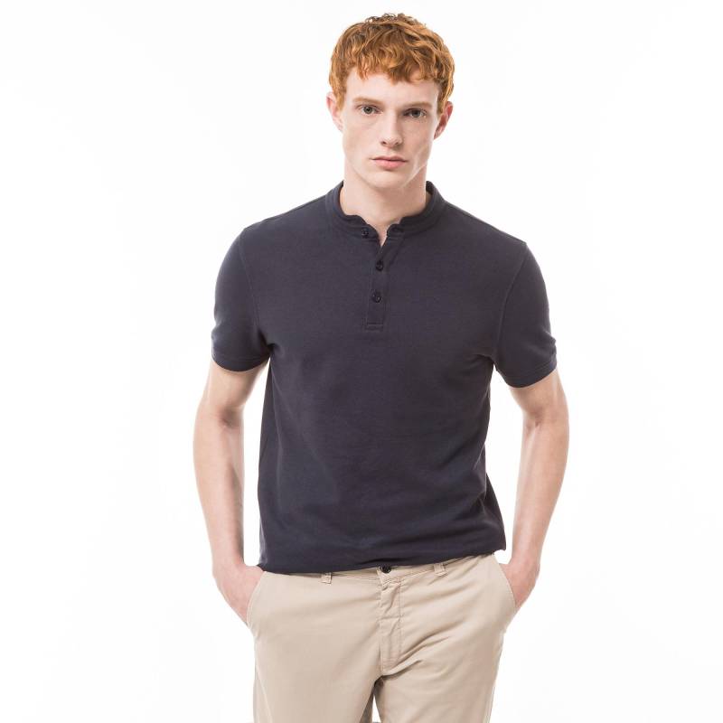 Poloshirt, Kurzarm Herren Marine S von Manor Man