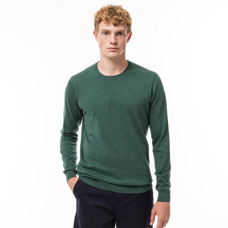 Pullover, Rundhals Herren Grün XL von Manor Man