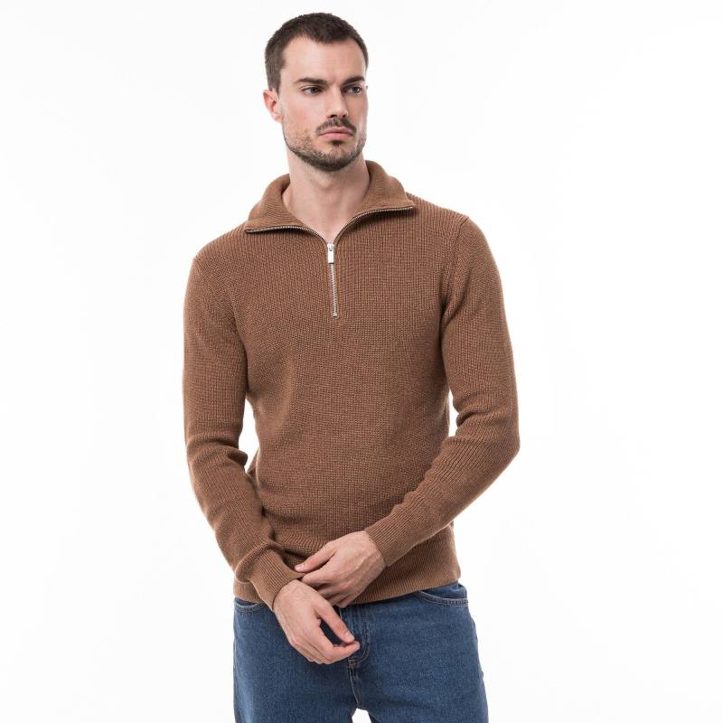 Pullover Herren Camel M von Manor Man