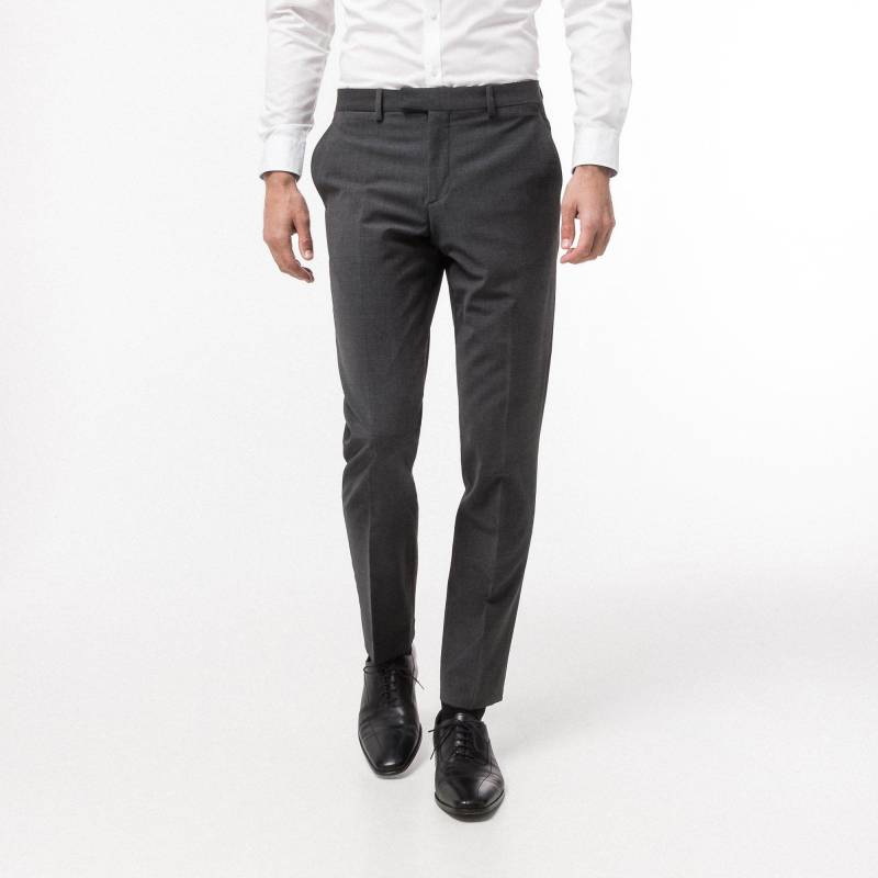 Anzughose, Modern Fit Herren Anthrazit 26 von Manor Man