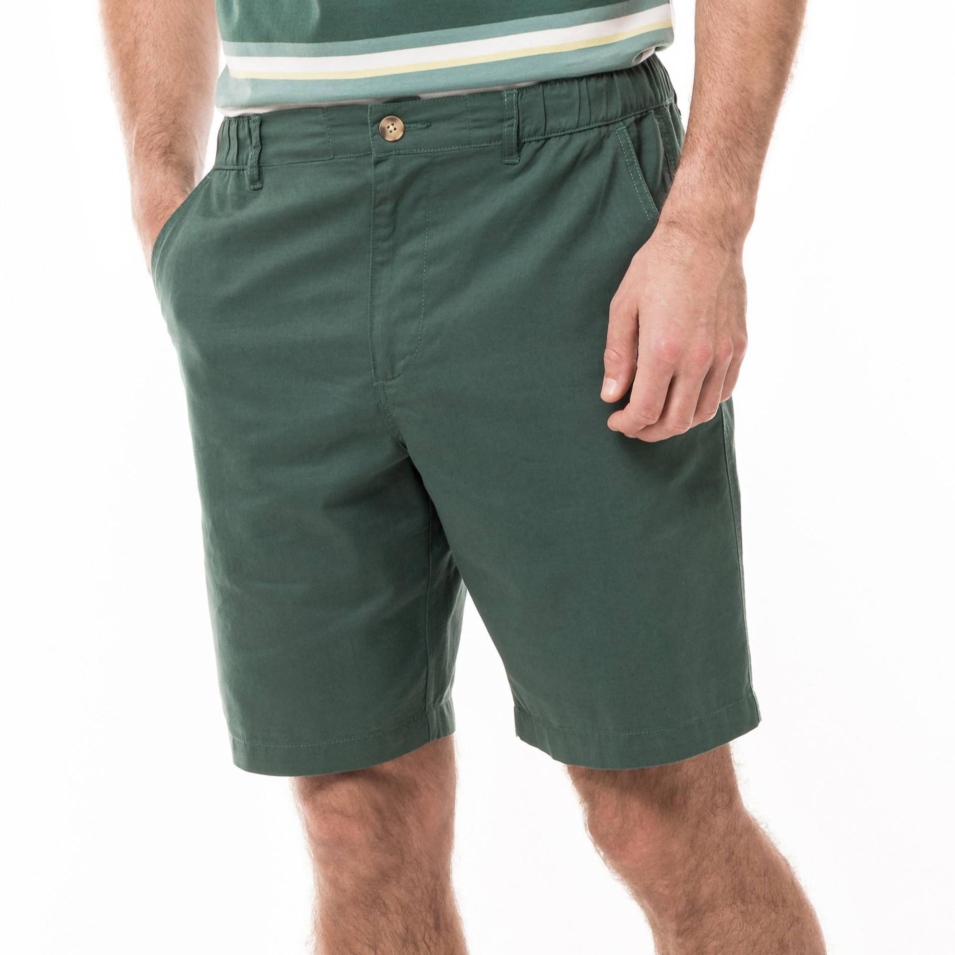 Shorts Herren Dunkelgrün S von Manor Man