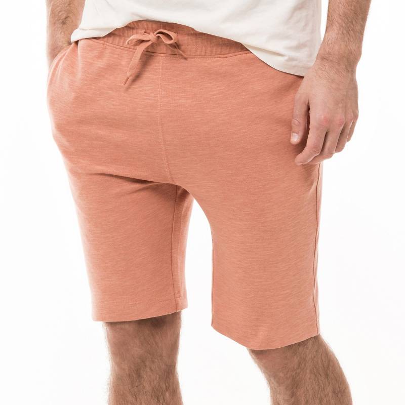 Shorts Herren Dunkelrosa L von Manor Man