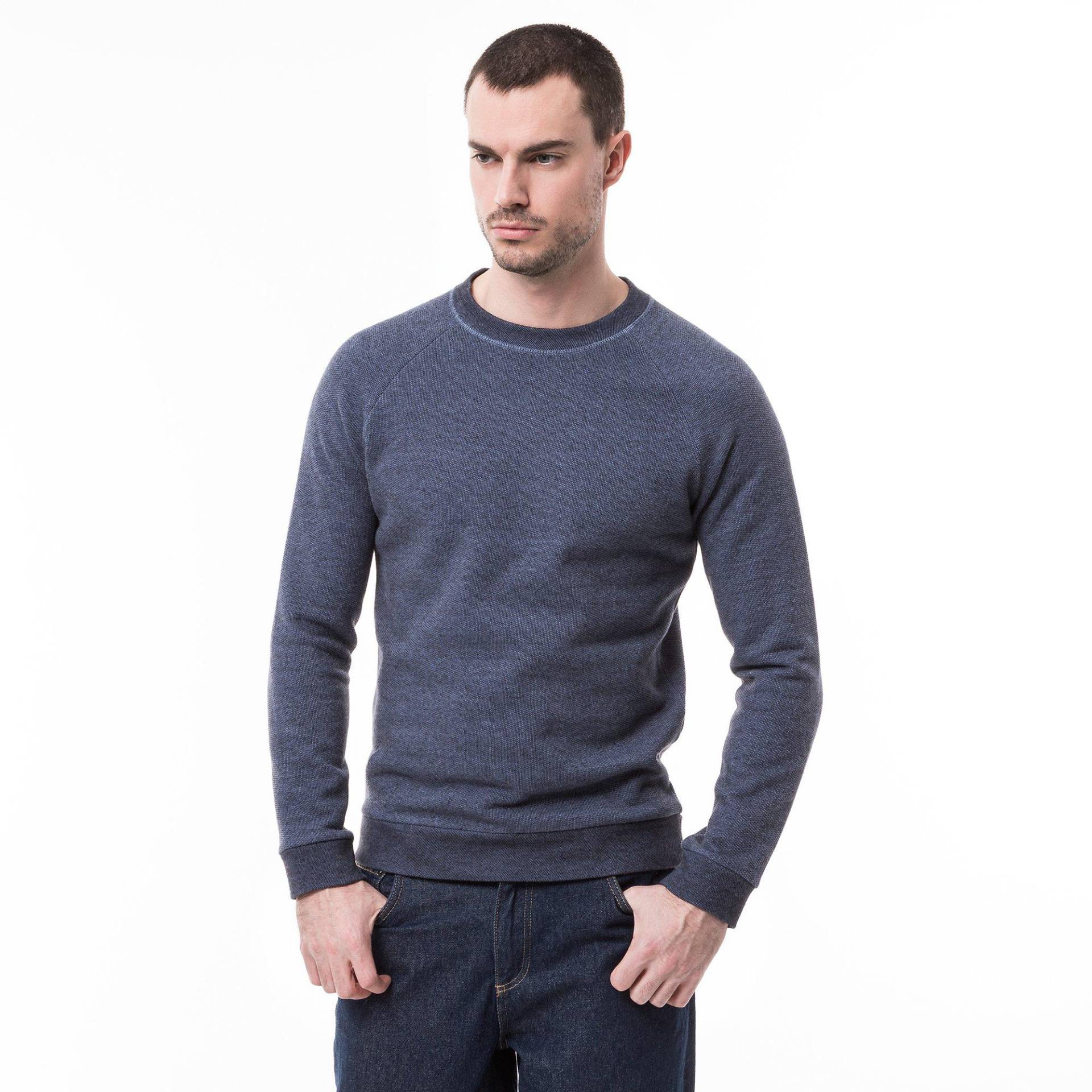 Sweatshirt Herren Blau L von Manor Man