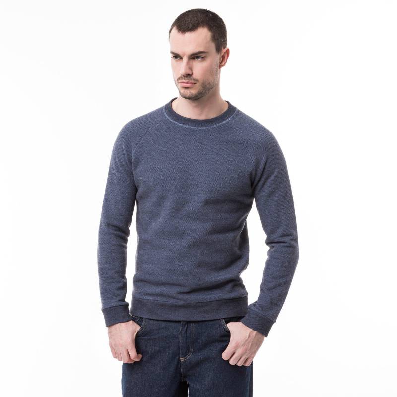 Sweatshirt Herren Blau S von Manor Man