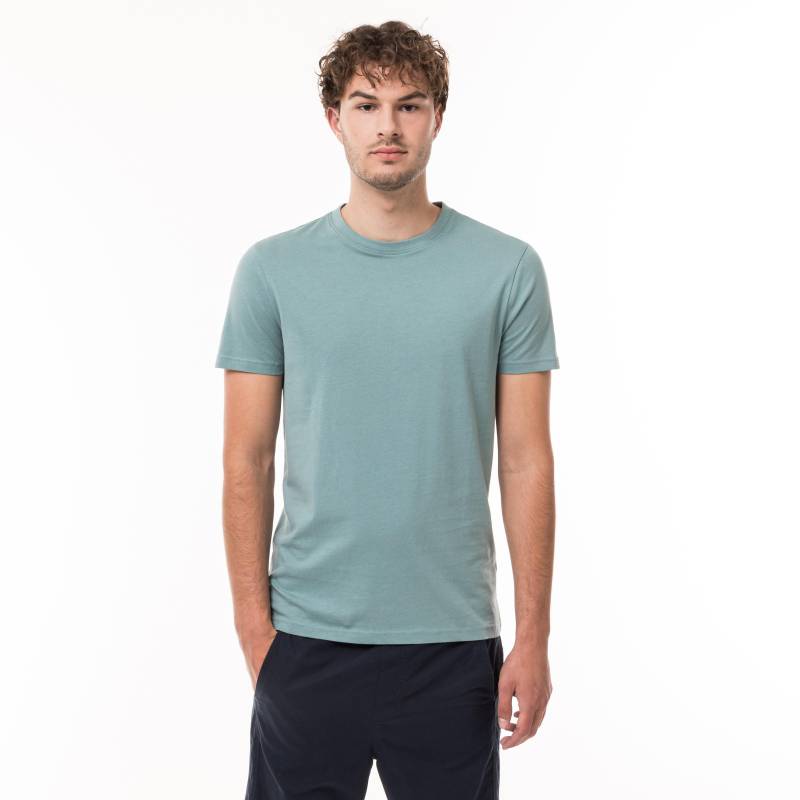 T-shirt, Rundhals, Kurzarm Herren Jade M von Manor Man