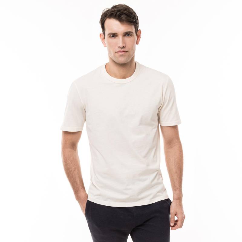 Manor Man - T-Shirt, für Herren, Ecru, Größe XL von Manor Man