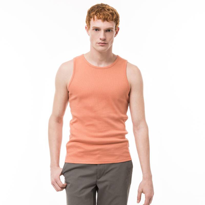 Tank Top Herren Apricot L von Manor Man