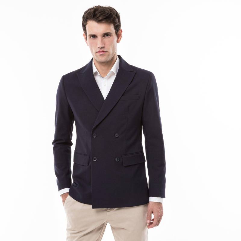 Veston Modern Fit Herren Marine 48 von Manor Man