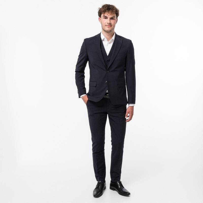 Veston Modern Fit Herren Marine 60 von Manor Man