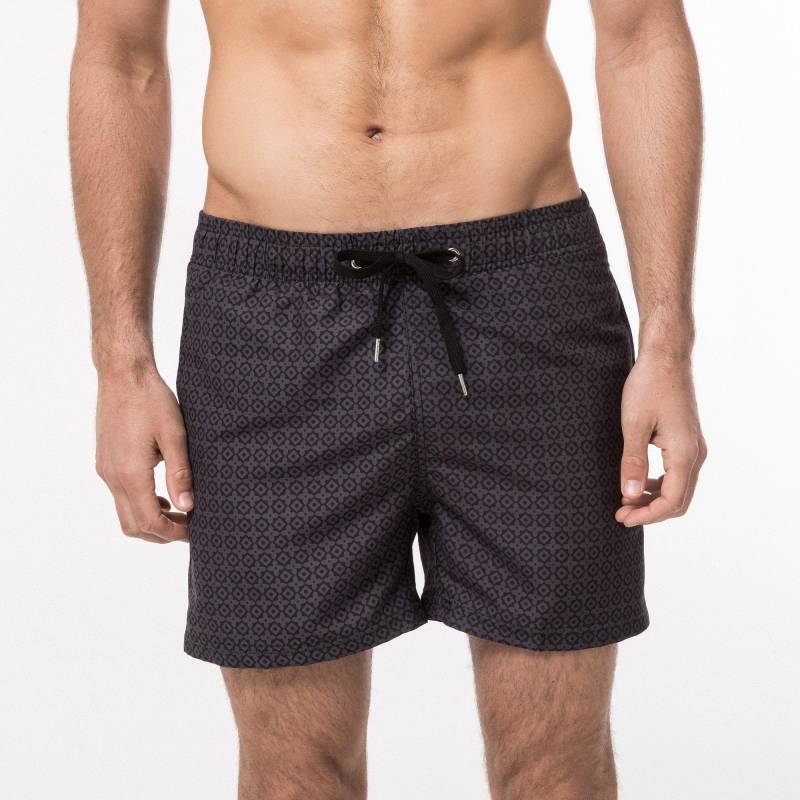 Badeshorts Herren Black L von Manor Sport