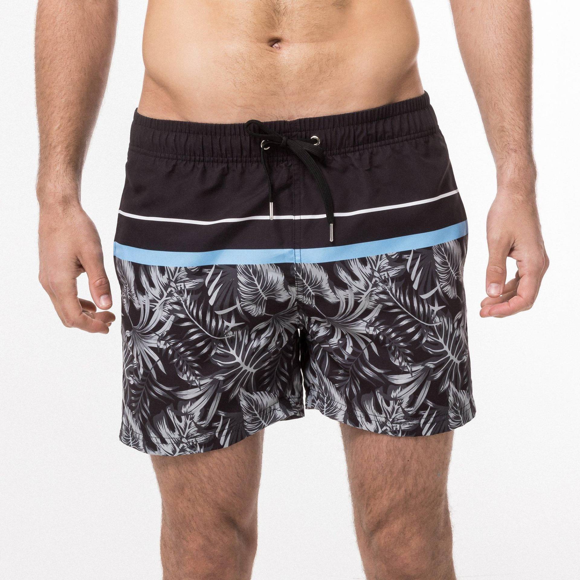 Badeshorts Herren Black M von Manor Sport