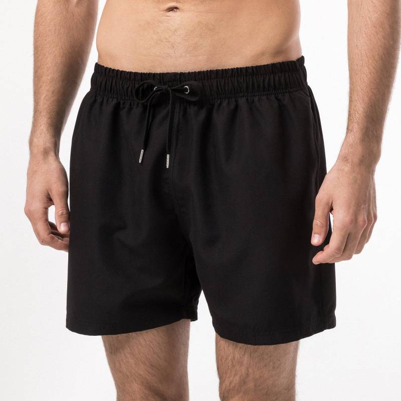 Badeshorts Herren Black M von Manor Sport