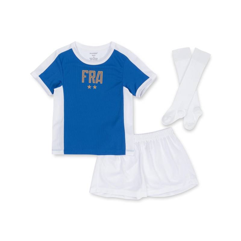 Fan Kids Set Unisex Blau 110 von Manor Sport