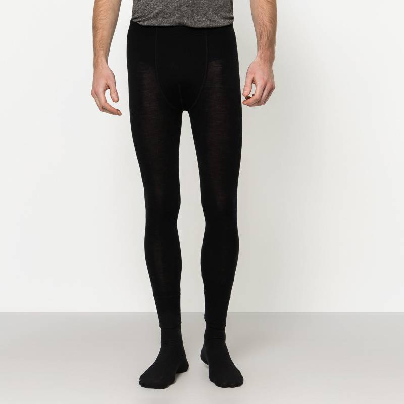 Lange Thermohose Herren Black L von Manor Sport