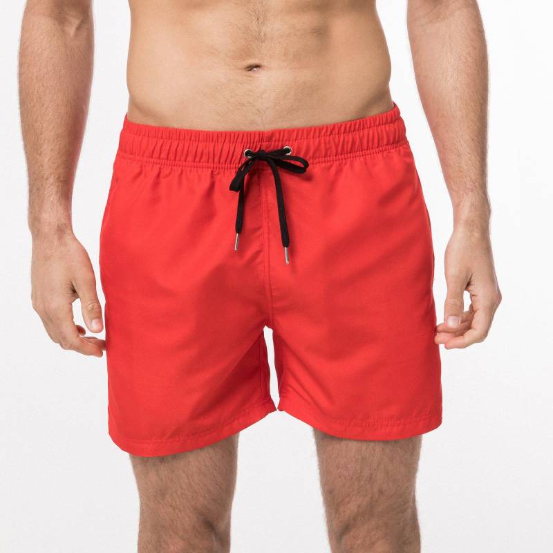 Badeshorts Herren Rot XS von Manor Sport