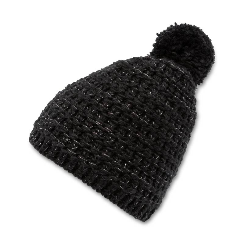 Beanie Damen Black ONE SIZE von Manor Sport