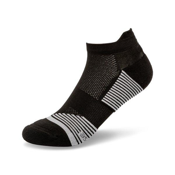 Knöchellange Runningsocken Herren Black 39-42 von Manor Sport