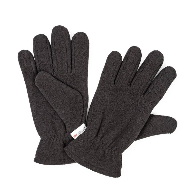 Fingerhandschuhe Herren Black L von Manor Sport