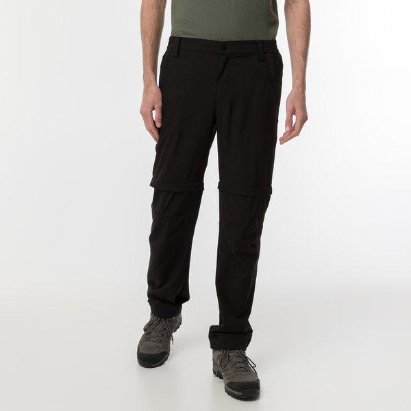 Trekkinghose, Zip-off Herren Black M von Manor Sport